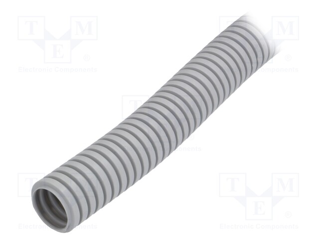 Protective tube; ØBraid : 25mm; grey; L: 25m; -25÷60°C; Øint: 19mm