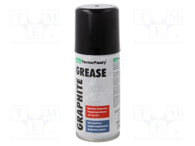 Grease; spray; can; SMAR GRAFITOWY; 100ml; -20÷50°C