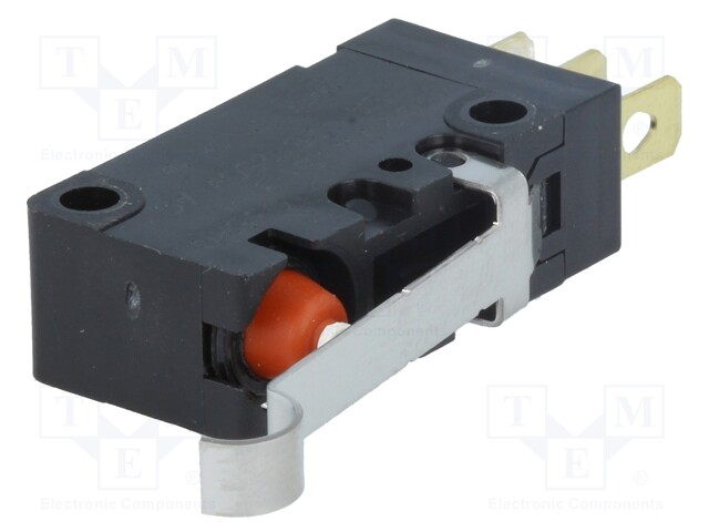 Microswitch SNAP ACTION; with lever with roller simulation