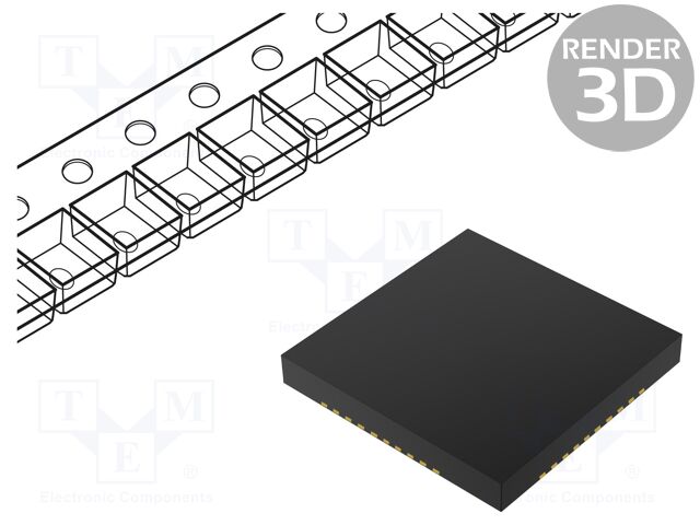 IC: PoE PD controller; QFN40; -40÷85°C; 55VDC; Channels: 1; 95W; 2A