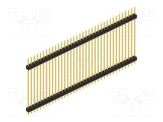 Connector: pin strips; pin header; male; PIN: 36; 2.54mm; THT; 1x36