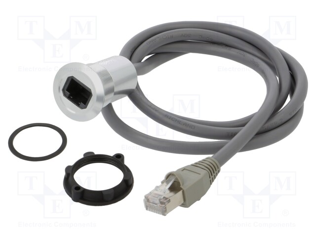 Adapter; for panel mounting,rear side nut; Thread: M22; 1÷10mm