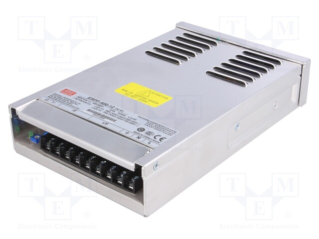 Power supply: switched-mode; LED; 360W; 12VDC; 10.8÷13.2VDC; 30A