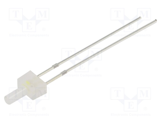 LED; 2mm; white,red; 330÷500mcd,750÷1120mcd; 90°; Front: flat; THT