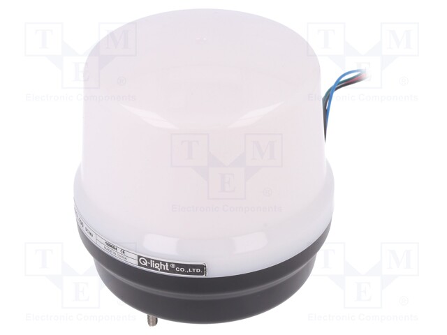 Signaller: lighting; continuous light; Series: QMCL; 24VDC; IP65
