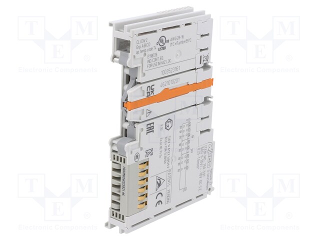 Analog output; DIN; IP20; OUT: 8; 12x100x69mm; OUT 1: 0÷10VDC