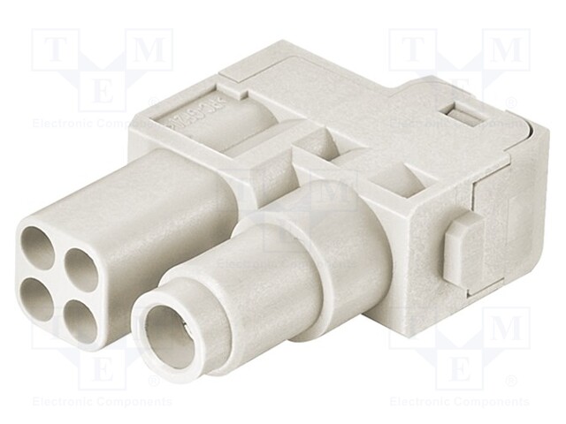 HEAVY DUTY INSERT, RCPT, 1+4SIG, 22MM2