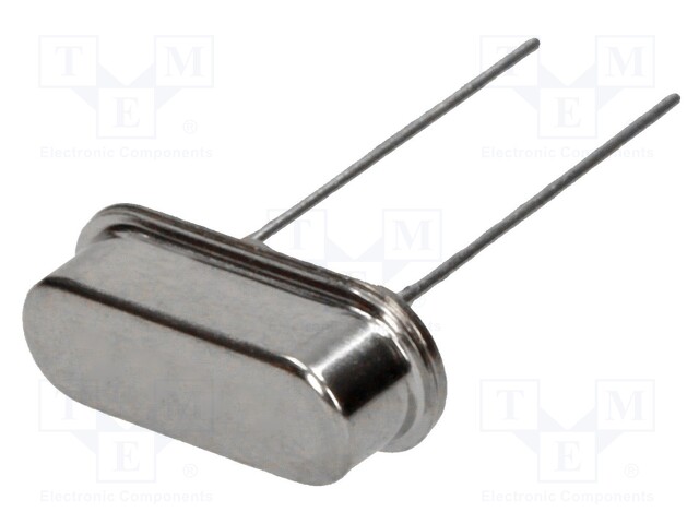 Resonator: quartz; 14.3181MHz; ±30ppm; 18pF; THT; HC49-S