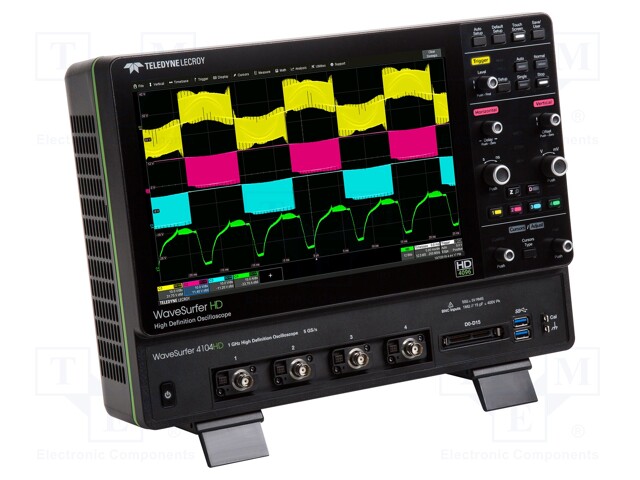 Oscilloscope: digital; Band: ≤1GHz; Channels: 4; Rise time: 450ps