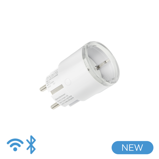 Shelly Plug S Gen3 nutipistik WiFi, voolutarbimise jälgimine