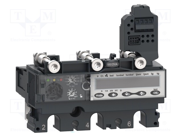 Inom: 100A; 690VAC; IP40; -25÷70°C; Protected poles: 3