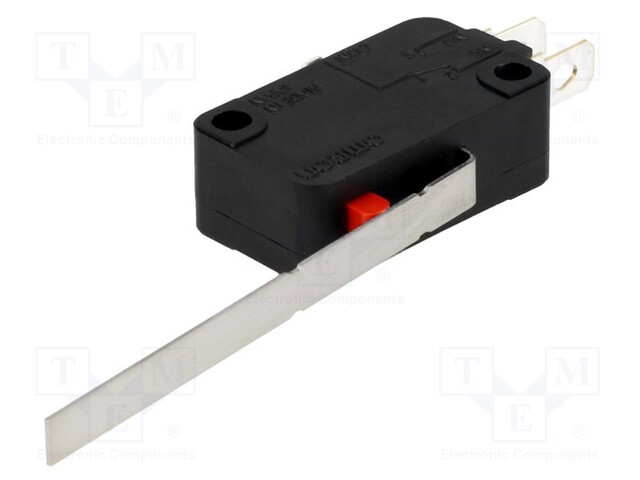 Microswitch SNAP ACTION; with lever; SPDT; 5A/250VAC; ON-(ON)