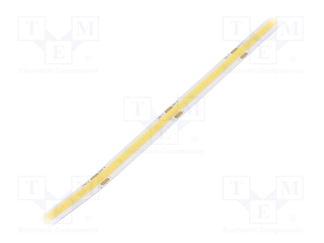 COB LED tape; white cold; 24V; 8mm; IP20; 160°; 10W/m; CRImin: 90