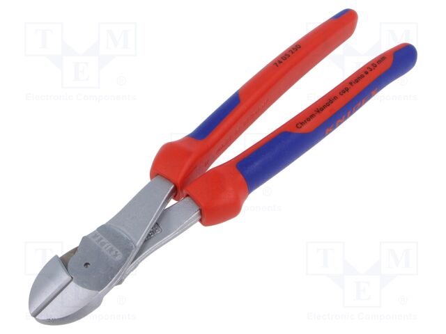 Pliers; side,cutting; 250mm