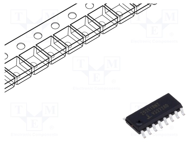 IC: interface; transceiver; RS232; 230kbps; SOIC16; 5VDC; reel,tape