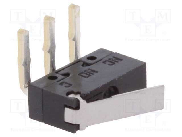 Microswitch SNAP ACTION; with lever; SPDT; 0.5A/30VDC; ON-(ON)