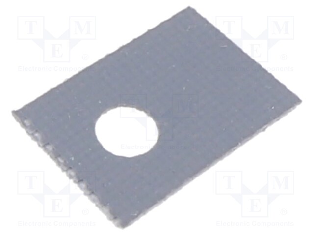 Heat transfer pad: silicone; Thk: 0.18mm; 900mW/mK; -60÷200°C; 4kV