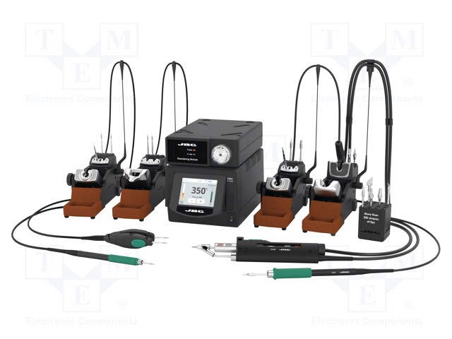 Soldering/desoldering station; 160W; 90÷450°C; 230VAC; ESD; Ch: 4