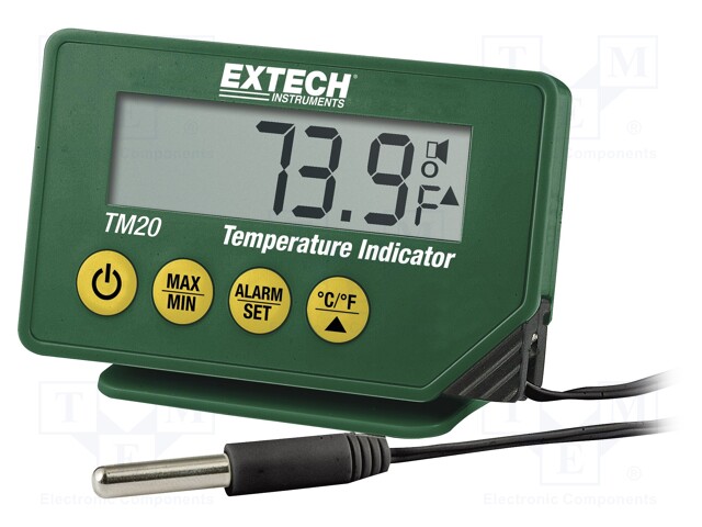 Meter: temperature; LCD; -40÷70°C; Accur: ±0,5°C; 0,1°C; IP65
