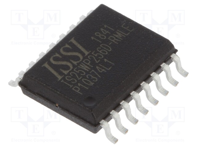 FLASH memory; NOR Flash; 256Mbit; serial; 104MHz; 1.65÷1.95V; SO16