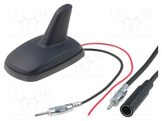 Antenna; SHARK; AM,FM; universal; 4.5m; 12VDC