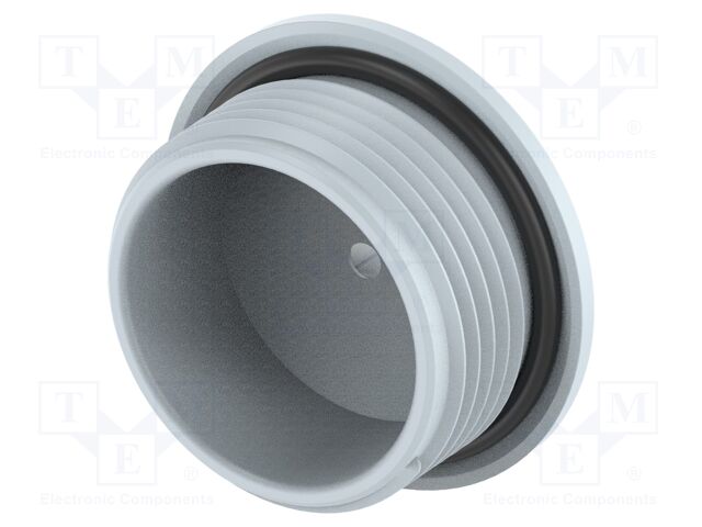 Stopper; polyamide; grey; IP68; Entrelec; Gland: PG16; 10mm