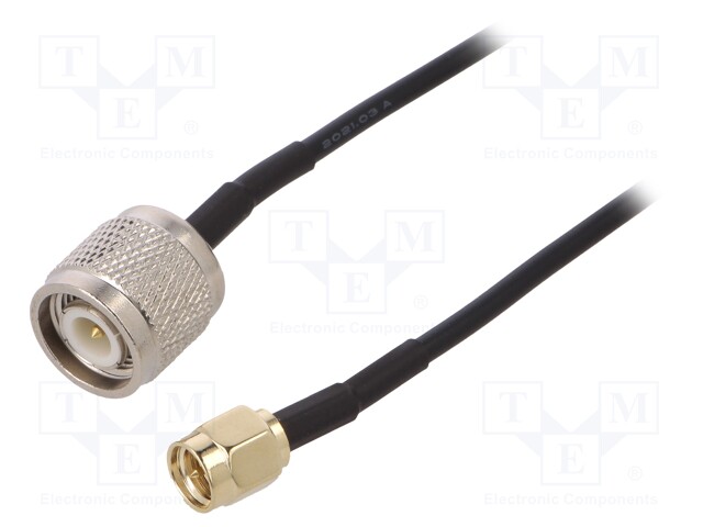 Cable-adapter; TNC,male,SMA; 2.5m