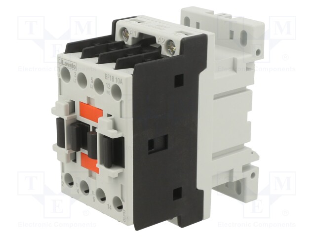 Contactor: 3-pole; NO x3; 18A