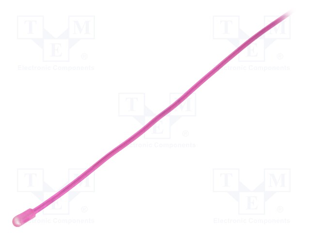 EL wire; Colour: violet; 20÷220V; 360°; Storage temp: -10÷60°C