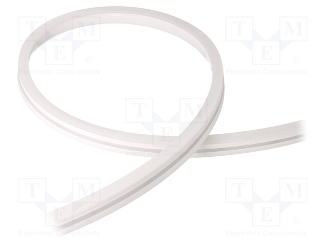NEON LED tape; white warm; 24V; LED/m: 120; 10mm; IP65; 9.6W/m