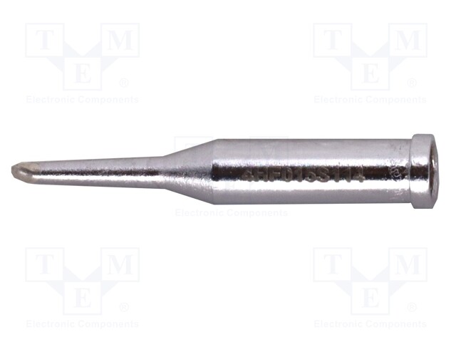 Soldering Tip, Hoof/60° Bevel, 1.5 x 16 mm, Soldering Station