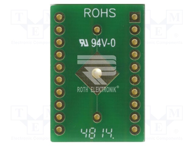 Board: universal; multiadapter; W: 19.05mm; L: 27.94mm; QFN20