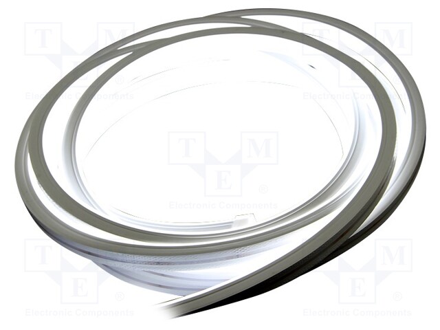 NEON LED tape; white cold; 2835; 24V; 13mm; IP65; 10W/m; Thk: 13mm