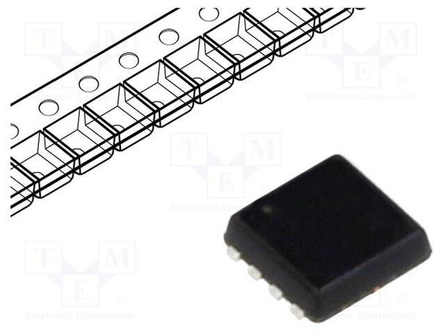 Transistor: N-MOSFET x2; unipolar; 30V; 14A; 7W; DFN3x3A DUAL