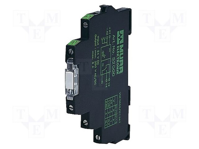 Converter: analog signals; DIN; 0÷10VDC; 19.2÷28.8VDC; 0÷60°C