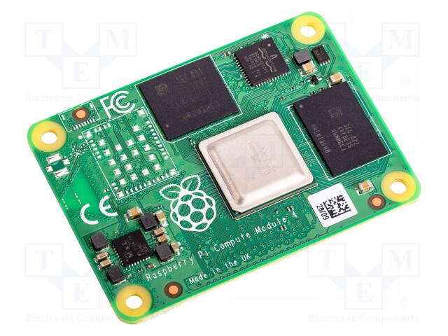 SOM; BCM2711; 55x40mm; 5VDC; Architecture: Cortex A72; PCIe 2.0