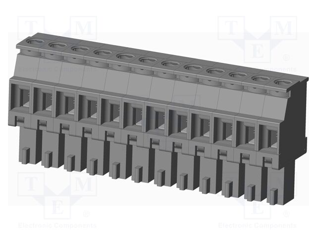 Connector: pluggable terminal block; plug; female; angled 90°