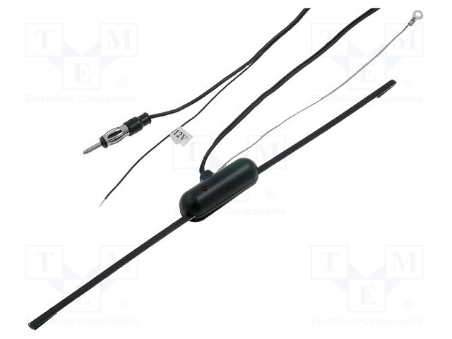 Antenna; inner; 0.34m; with amplifier; 2m