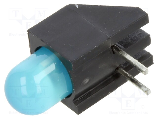 LED; blue; 5mm; No.of diodes: 1; 20mA; Lens: diffused; 45°; 4÷4.5V