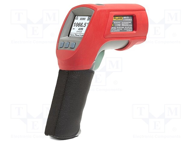 Infrared thermometer; LCD,with a backlit; -40÷800°C; ε: 0,1÷1