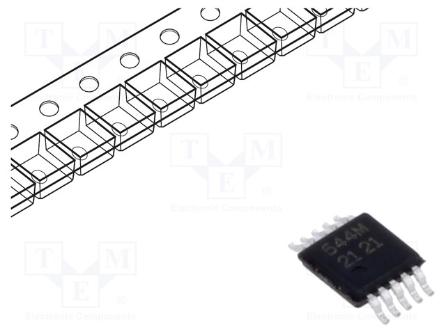 Diode: TVS array; 6V; 5A; 125W; unidirectional; MSOP10; Ch: 4