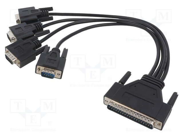 Industrial module: PCI serial port card; D-Sub 37pin; -10÷60°C