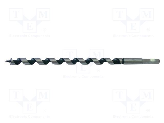 Drill bit; for wood; Ø: 28mm; L: 230mm; case; Mounting: hexagonal