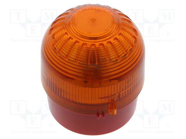 Signaller: lighting; flashing light; red; Sonos; 10÷60VDC; IP21