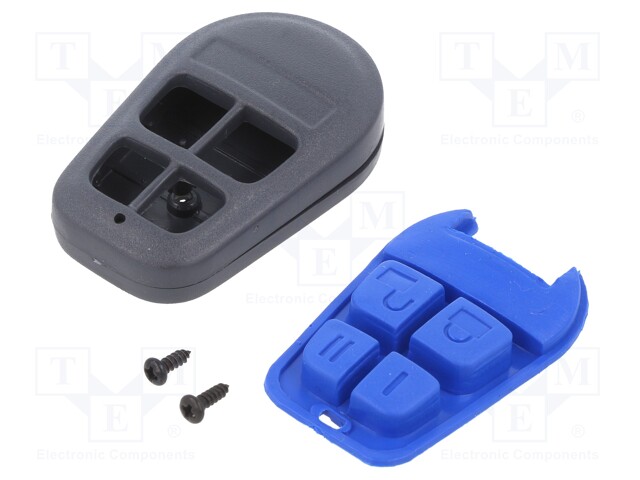 Enclosure: for remote controller; X: 36mm; Y: 58mm; Z: 13mm; ABS