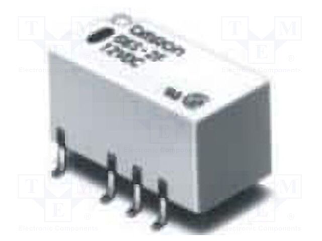 Relay: electromagnetic; DPDT; Ucoil: 6VDC; 2A; 0.5A/125VAC; PCB
