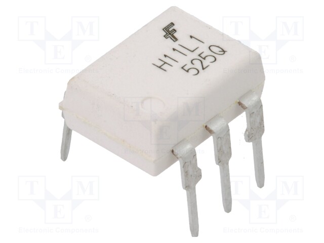 Optocoupler; THT; Channels: 1; Out: Schmitt trigger; DIP6