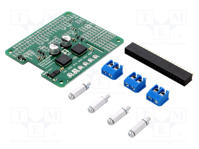 DC-motor driver; MC33926; 20kHz; PWM; 3A; Uin mot: 5÷28V; 65x56mm