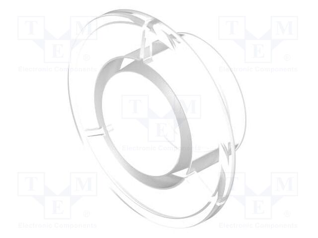 Actuator lens; 14; colourless; plastic; Ø40mm