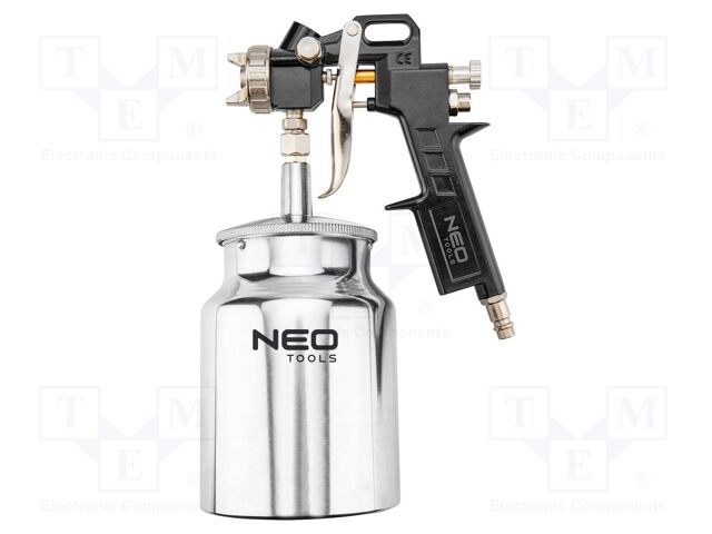 Spray gun; Connection: 1/4"; max.4bar; 1l